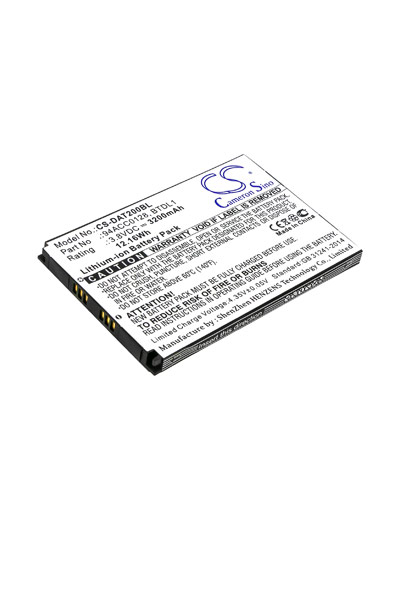 BTC-DAT200BL battery (3200 mAh 3.8 V, Black)