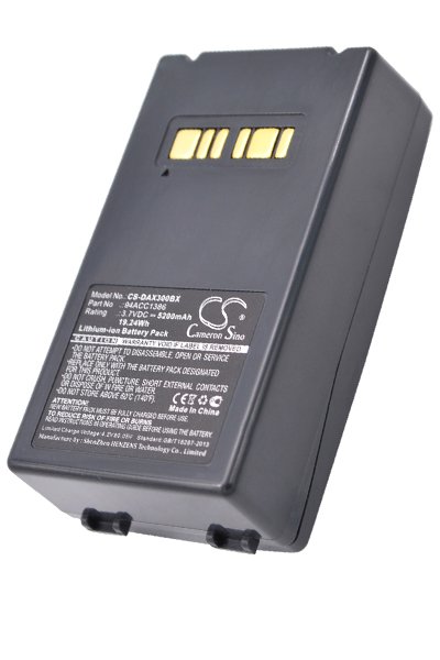 BTC-DAX300BX battery (5200 mAh 3.7 V, Black)