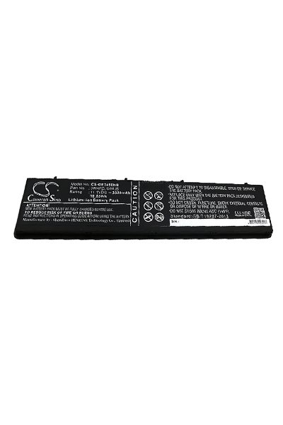 BTC-DE7450NB bateria (3500 mAh 11.1 V, Preto)
