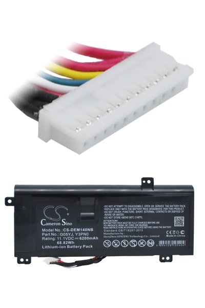 BTC-DEM140NB bateria (6200 mAh 11.1 V)