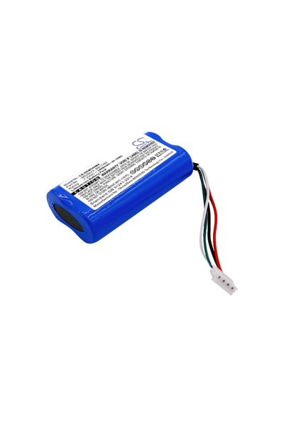 BTC-DEM540MX battery (3400 mAh 7.4 V, Blue)