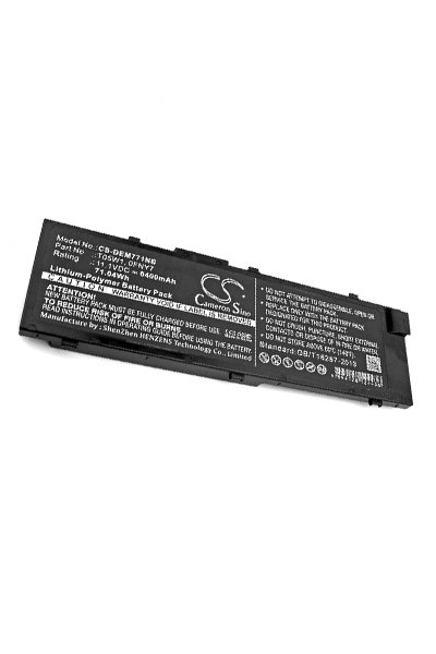 BTC-DEM771NB bateria (6400 mAh 11.1 V, Preto)