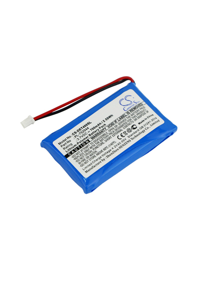 700mAh Battery Replacement for Educator RX-120 Receiver PE-900 Transmitters ET-802 Transmitters K9-402 Transmitters ET-400 Transmitters EZ-900 Transmitters EZ-903 Transmitters PL-752544
