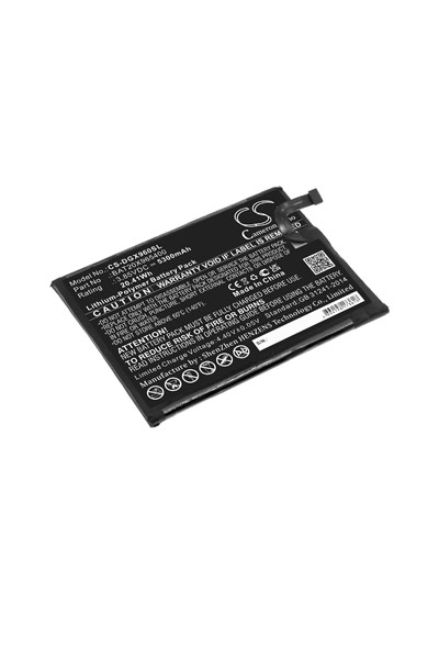 BTC-DGX960SL batteria (5300 mAh 3.8 V, Nero)