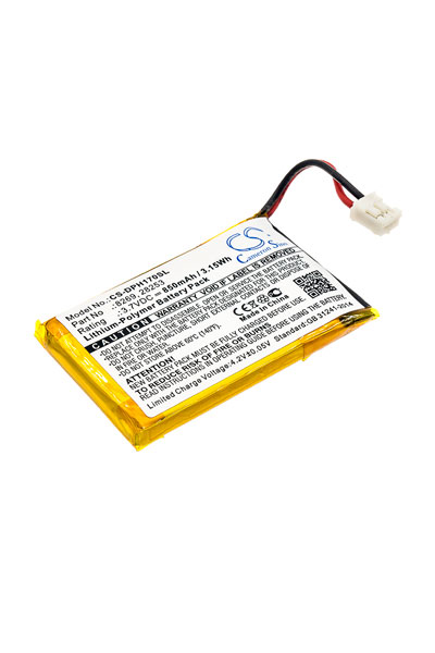 BTC-DPH170SL battery (850 mAh 3.7 V, Black)