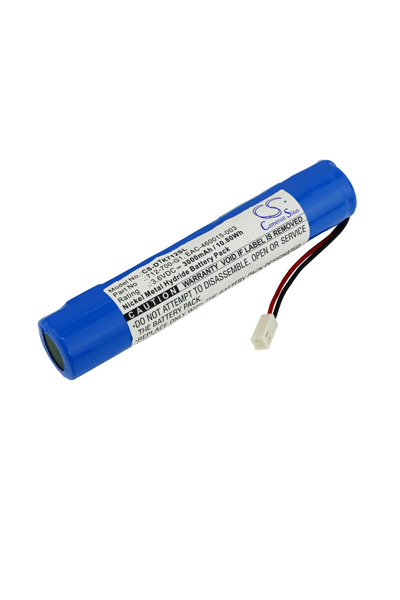 BTC-DTK712SL batteri (3000 mAh 3.6 V, Blå)