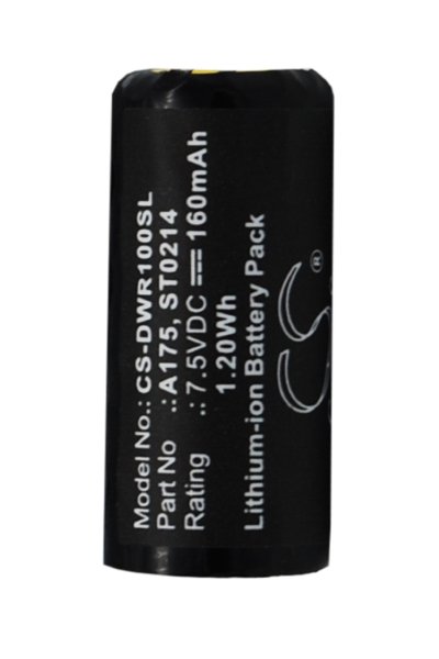 BTC-DWR100SL battery (160 mAh 7.5 V)