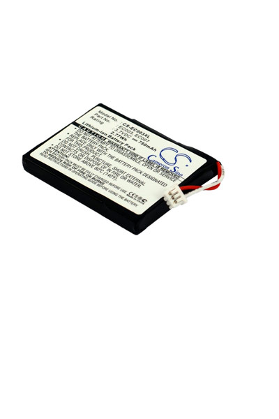 BTC-EC003XL battery (750 mAh 3.7 V, Black)