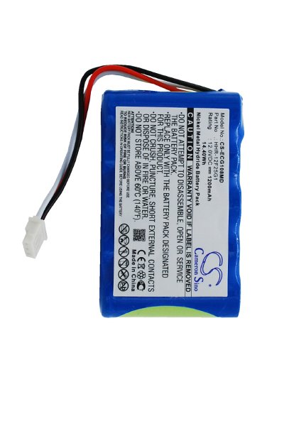 BTC-ECG108MD battery (1200 mAh 12 V)