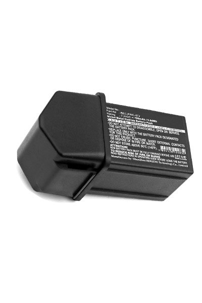 BTC-ECH007BL batería (700 mAh 7.2 V, Negro)