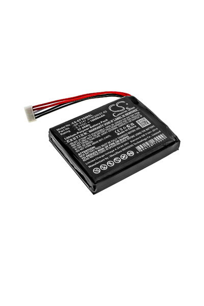 BTC-EFX600SL batteri (10000 mAh 3.7 V, Sort)
