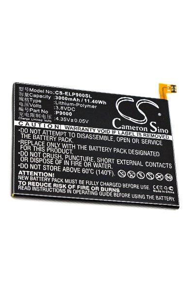 BTC-ELP900SL batteri (3000 mAh 3.8 V, Sort)
