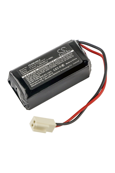 BTC-EMC408LS bateria (700 mAh 7.4 V, Preto)