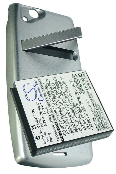2500 mAh 3.7 V (Silver)