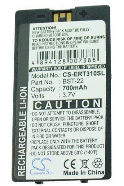 BTC-ERT310SL battery (700 mAh 3.7 V, Black)