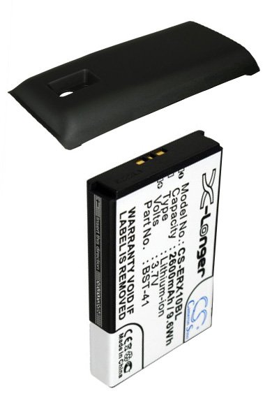 BTC-ERX10BL battery (2600 mAh 3.11 V, Black)