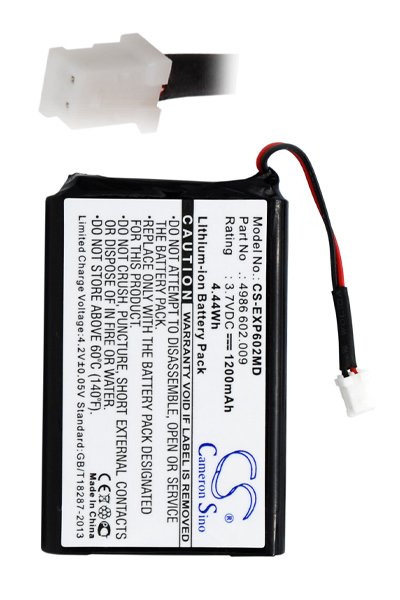 BTC-EXP602MD batteri (1200 mAh 3.7 V)