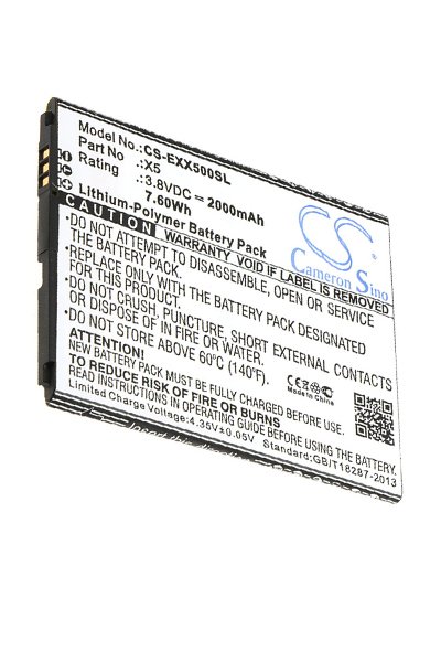 BTC-EXX500SL bateria (2000 mAh 3.8 V)