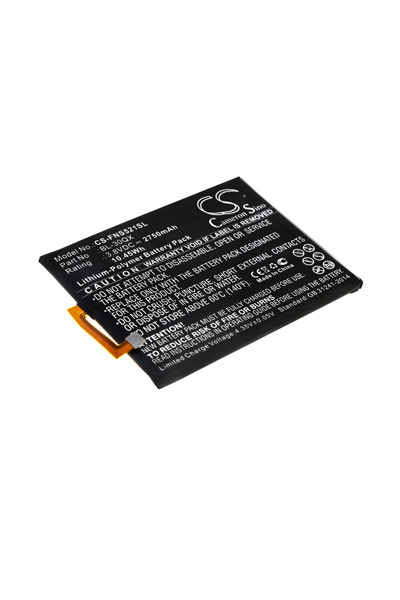 BTC-FNS521SL battery (2900 mAh 3.8 V, Black)