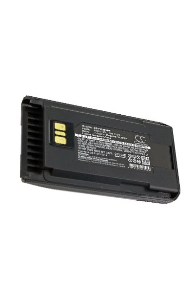 BTC-FVX260TW battery (1500 mAh 7.4 V, Black)