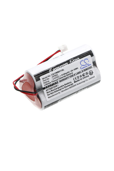 BTC-FWB011SL batería (8100 mAh 3.6 V, Blanco)