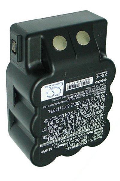 BTC-GBE087SL akku (1200 mAh 12 V, Musta)