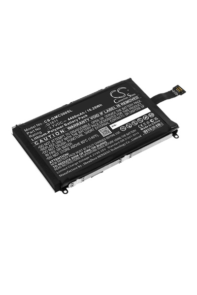 BTC-GMC300SL battery (4400 mAh 3.7 V, Black)