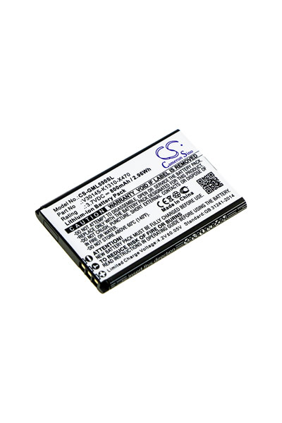 BTC-GML590SL batería (800 mAh 3.7 V, Negro)