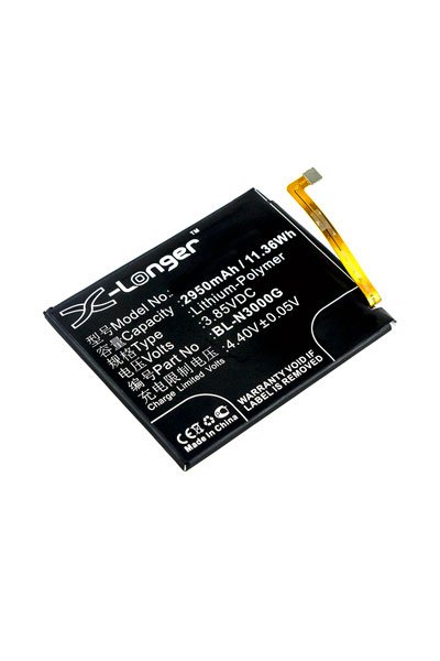 BTC-GNF600SL battery (2950 mAh 3.85 V, Black)