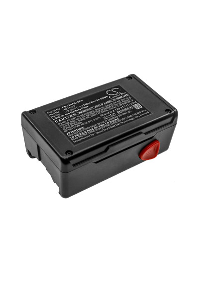 BTC-GRA420PX battery (2500 mAh 18 V, Black)