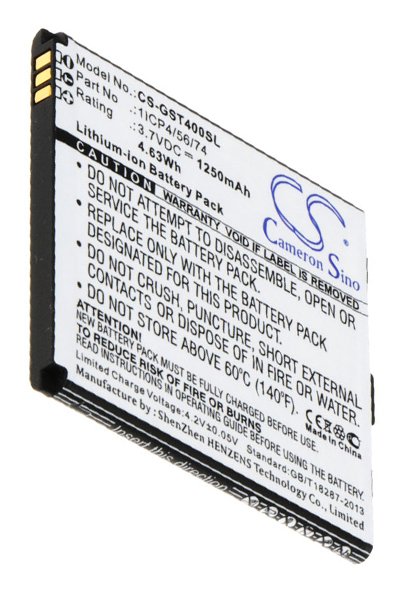 BTC-GST400SL battery (1250 mAh 3.7 V)