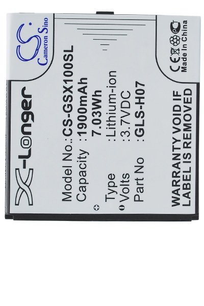 BTC-GSX100SL bateria (1900 mAh 3.7 V)