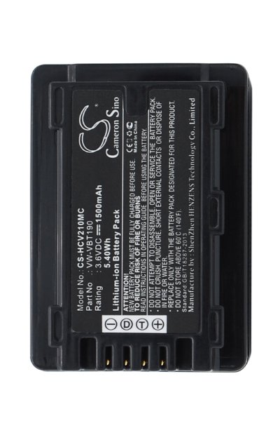 BTC-HCV210MC battery (1500 mAh 3.6 V, Black)