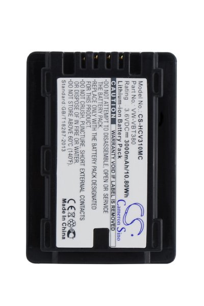 BTC-HCV310MC battery (3000 mAh 3.6 V, Black)