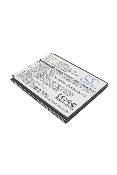 BTC-HD5SL batéria (980 mAh 3.7 V, Čierna)