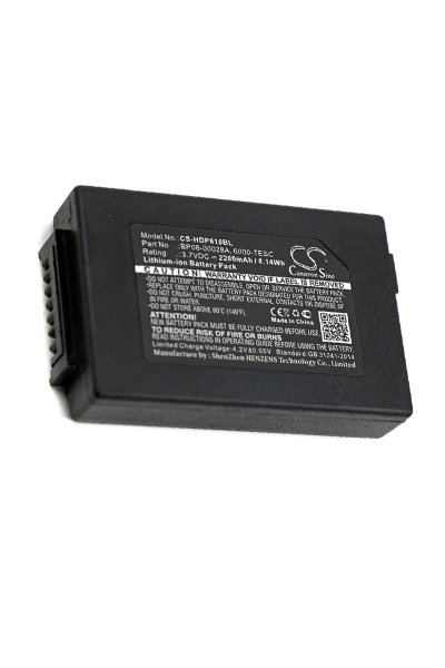 BTC-HDP610BL accu (2200 mAh 3.7 V, Zwart)