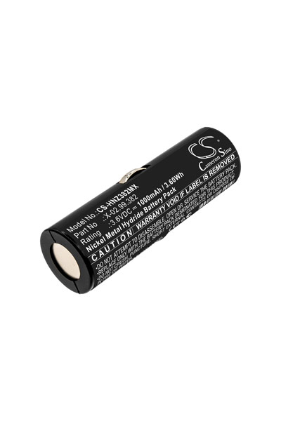 BTC-HNZ382MX batería (1000 mAh 3.6 V, Negro)
