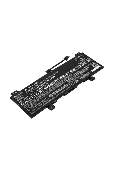 BTC-HPC116NB battery (6100 mAh 7.7 V, Black)