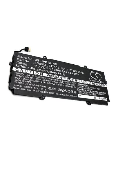 BTC-HPC131NB battery (3900 mAh 11.4 V, Black)