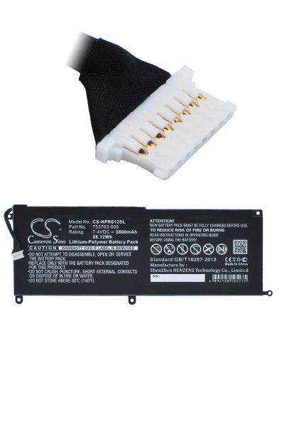 BTC-HPR612SL batéria (3800 mAh 7.4 V)