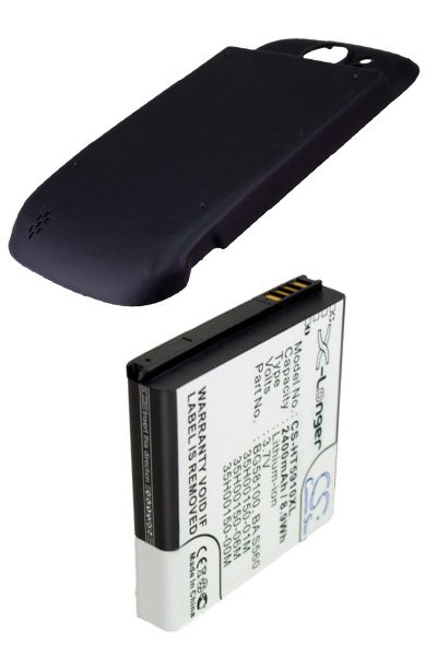 BTC-HT5910XL battery (2400 mAh 3.7 V, Black)