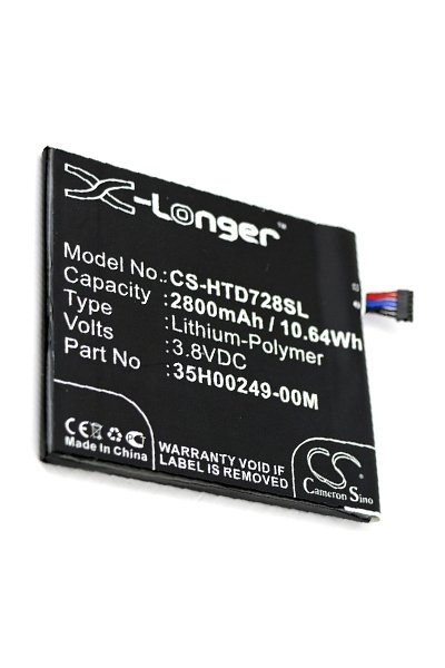 BTC-HTD728SL battery (2800 mAh 3.85 V, Black)