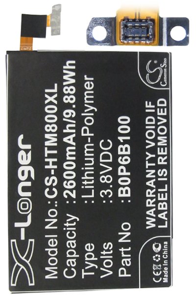 2600 mAh 3.8 V (Μαύρο)