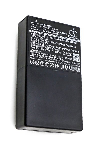 2000 mAh 7.2 V (Negro)