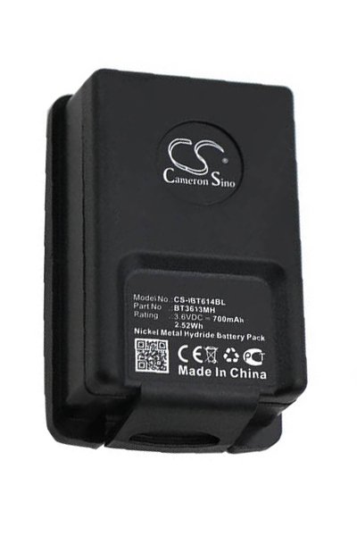 BTC-IBT614BL battery (700 mAh 3.6 V, Black)