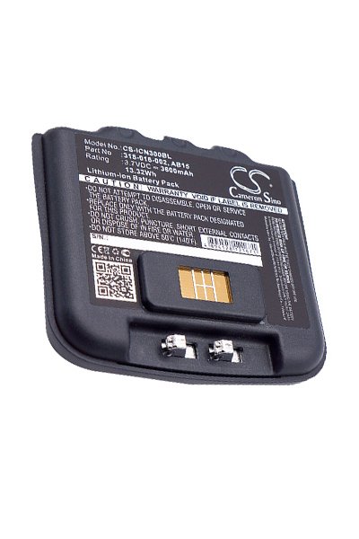 BTC-ICN300BL battery (3600 mAh 3.7 V, Black)