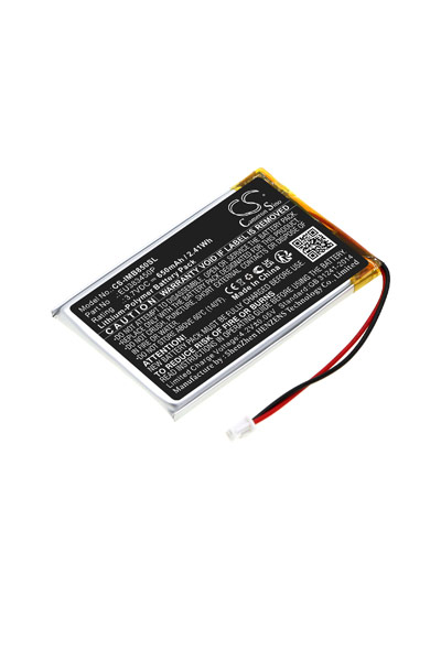 BTC-IMB850SL battery (650 mAh 3.7 V, Black)