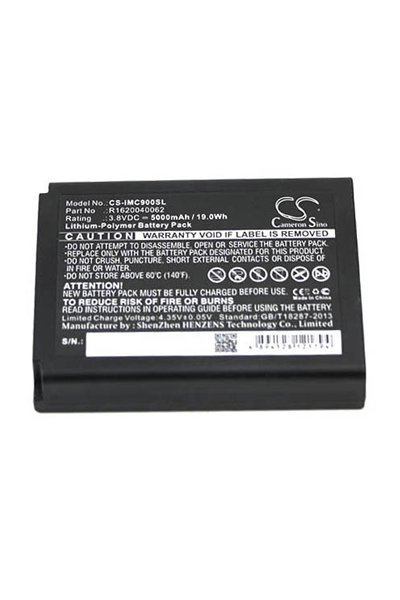 BTC-IMC900SL battery (5000 mAh 4.35 V, Black)