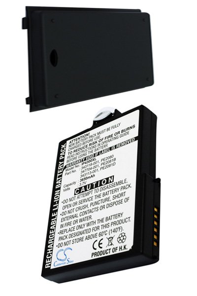BTC-IP4300XL battery (3650 mAh 3.7 V, Gray)