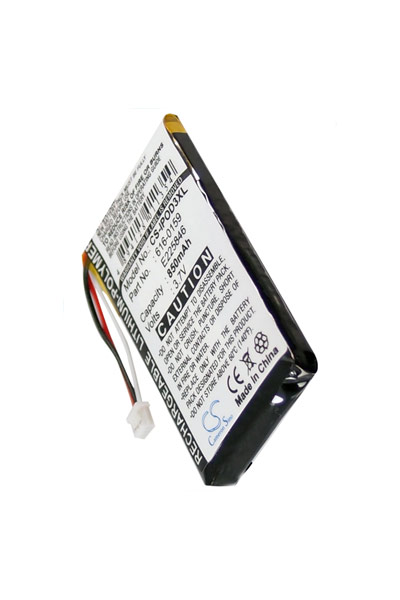 BTC-IPOD3XL battery (850 mAh 3.7 V, Black)